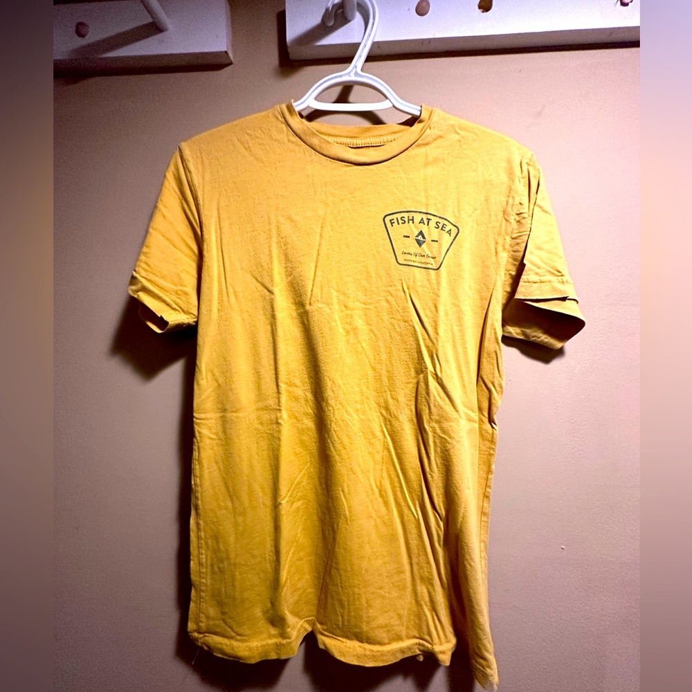 Fish At Sea Yellow T-Shirt
